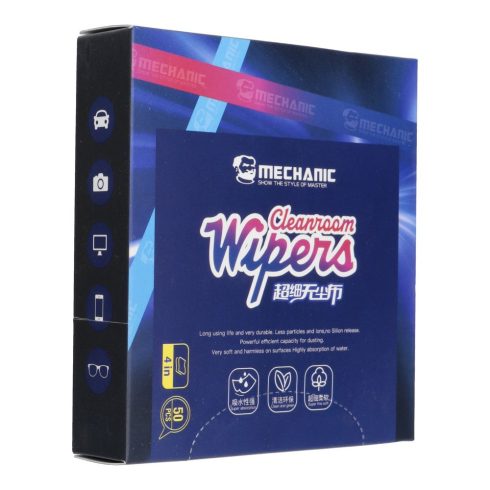 MECHANIC mikroszálas törlőkendők (50x)