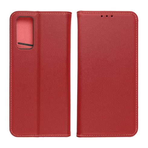SMART PRO Book bőrtok XIAOMI Redmi 15C (173,16 x 81,07 x 8,2) bordóhoz