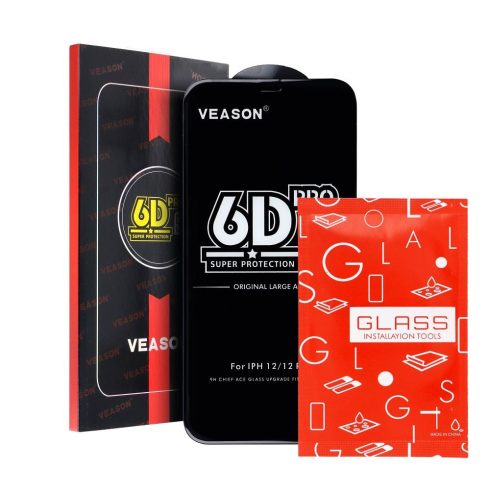 6D Pro Veason Glass - Xiaomi Redmi 15 4G / 15 5G fekete