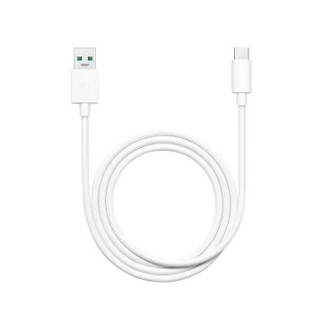   OPPO eredeti kábel USB A - Type C 3A DL129 1 m fehér ömlesztett