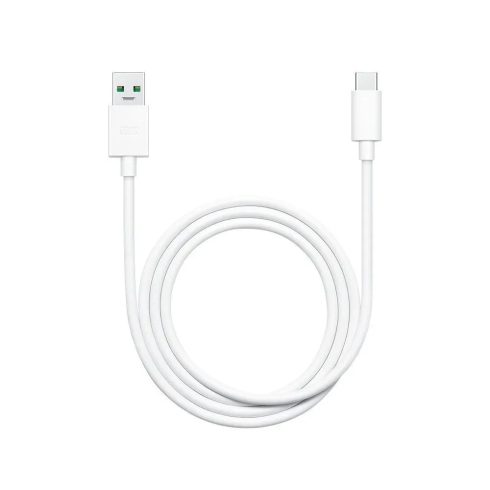 OPPO eredeti kábel USB A - Type C 3A DL129 1 m fehér ömlesztett
