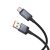USB A - USB C Hoco 5A kábel 1 m X118 fekete kijelzővel