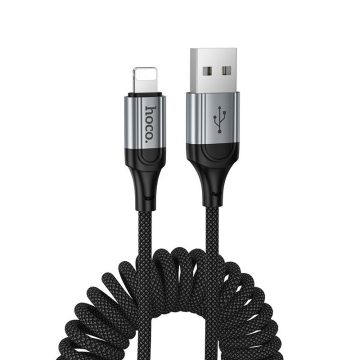 USB C kábel a Lightning Hoco PD 27W-hoz 1,5 m X121 fekete