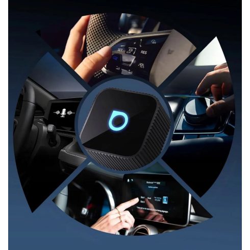 Vezeték nélküli autós adapter OTTOCAST Mini Cube T2 fekete