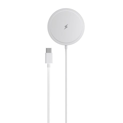 Vezeték nélküli töltő BLUE STAR Charing Pad 15w kompatibilis a MagSafe white-val