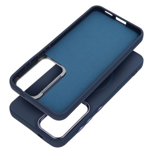 FRAME MAG COVER Case compatible with MagSafe for SAMSUNG S26 Plus navy blue