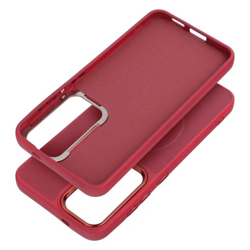 FRAME MAG COVER Case compatible with MagSafe for SAMSUNG S26 magenta