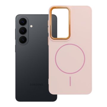   FRAME MAG COVER Case compatible with MagSafe for SAMSUNG S26 Plus powder pink