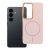 FRAME MAG COVER Case compatible with MagSafe for SAMSUNG S26 powder pink