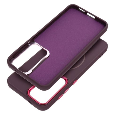 FRAME MAG COVER Case compatible with MagSafe for SAMSUNG S26 Ultra purple