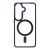Case for Samsung S26 Color Edge Mag Cover compatible with MagSafe purple