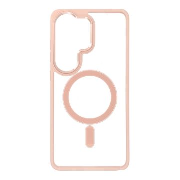   Case for Samsung S26 ULTRA Color Edge Mag Cover compatible with MagSafe pink
