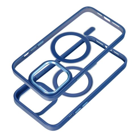 Samsung S26 PLUS Color Edge Mag Cover tok, amely kompatibilis a MagSafe kék színnel