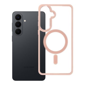   Samsung S26 PLUS Color Edge Mag Cover tok, amely kompatibilis a MagSafe rózsaszínnel