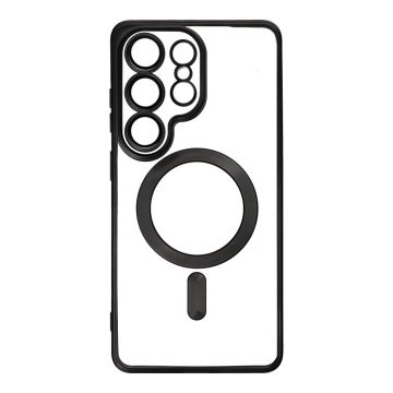   Case for Samsung S26 ULTRA Electro Mag Cover compatible with MagSafe black
