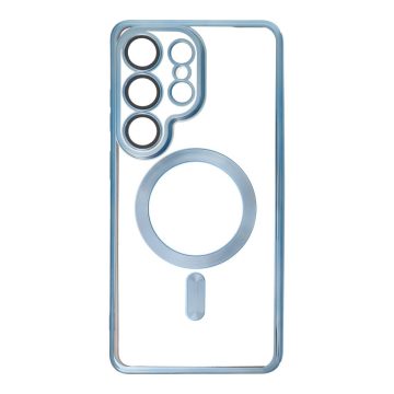   Case for Samsung S26 ULTRA Electro Mag Cover compatible with MagSafe blue