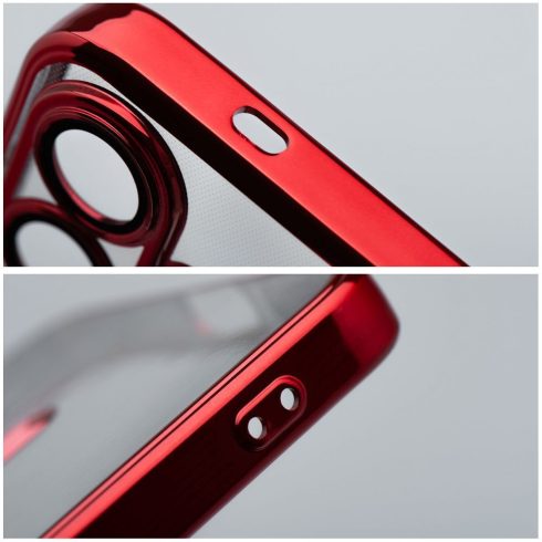 Case for Samsung S26 Electro Mag Cover compatible with MagSafe red