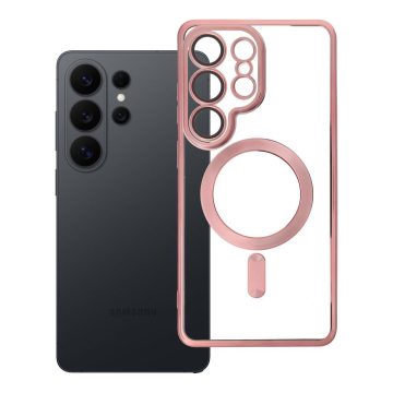   Case for Samsung S26 ULTRA Electro Mag Cover compatible with MagSafe gold-rose