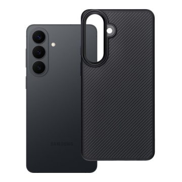  Samsung S26 Plus Carbon Elite Mag Cover tok, amely kompatibilis a MagSafe fekete színnel