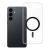 Case for Samsung S26 PLUS Drop Glue Colorful Ring Mag Cover compatible with MagSafe black