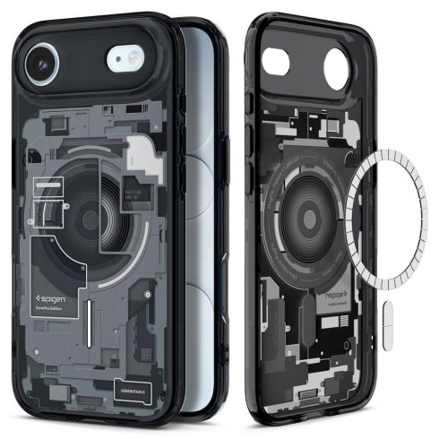 SPIGEN CASE ULTRA HYBRID MAG MAGSAFE IPHONE 17 AIR ZERO ONE FEKETE