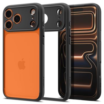 SPIGEN CASE ULTRA HYBRID IPHONE 17 PRO MATTE FEKETE