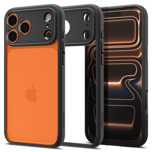 SPIGEN CASE ULTRA HYBRID IPHONE 17 PRO MATTE FEKETE