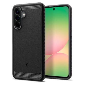 SPIGEN CASE masszív PÁNCÉL GALAXY A56 5G MATTE FEKETE