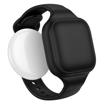  Locator compatible with Apple Find My Hoco E91E bracelet type black
