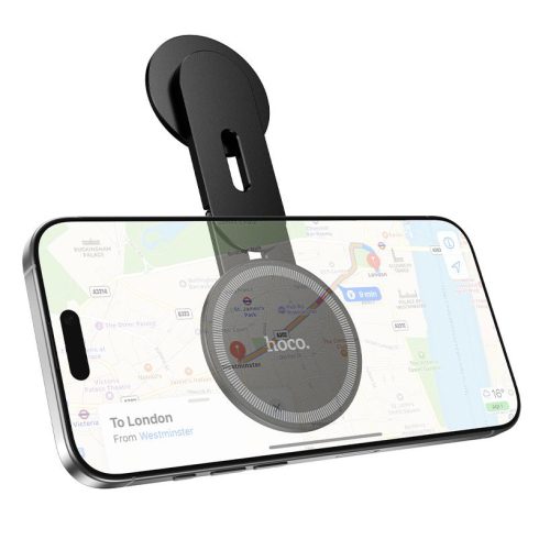 Telefontartó a képernyő hátuljához Hoco H93 fekete