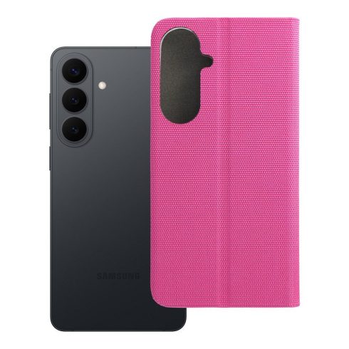 SENSITIVE SAMSUNG S26 Edge könyves tok világos rózsaszín