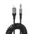 Kábel AUX Jack 3,5 mm Lightning Hoco 1,5 m UPA33A fekete