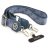   GUESS univerzális szíj GUUCNP4DGMB (4G PU Strap Tether Patch Strass Metal Logo) kék