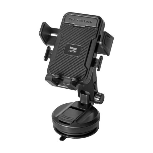 BLUE STAR Tough Lock autós tartó fekete szélvédőhöz