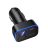   Autós töltő Hoco LCD-vel 2xUSB A + 1xUSB C PD QC3.0 42W Z63A fekete