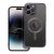 Case for Samsung A57 Electro Mag Cover compatible with MagSafe black