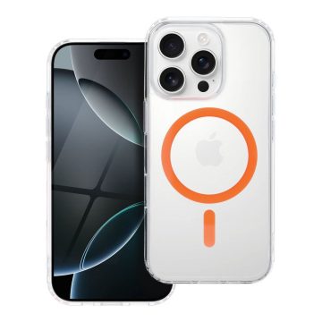   Case for Samsung A57 Drop Glue Colorful Ring Mag Cover compatible with MagSafe orange