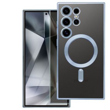   Case for Samsung A37 Electro Mag Cover compatible with MagSafe blue