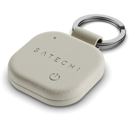 Kereső kompatibilis az Apple Find My Satechi kulcstartó alakú vegán bőr ST-LKCFW homokkal