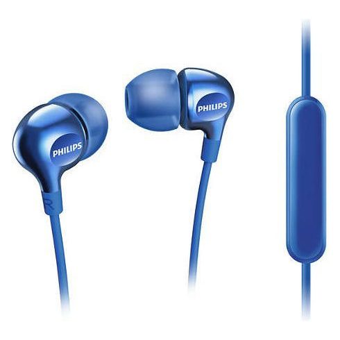 Vezetékes fülhallgató mikrofon csatlakozóval 3,5mm PHILIPS SHE3705BL kék