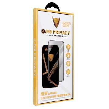   OG 6D Premium Privacy Glass - Xiaomi Redmi Note 15 Pro 4G / Redmi Note 15 Pro 5G fekete