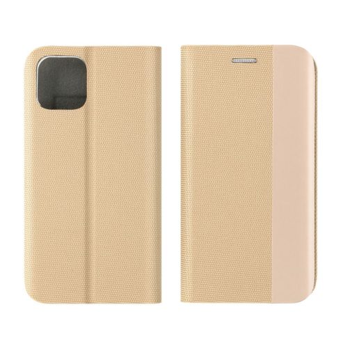 SENSITIVE könyves tok XIAOMI Redmi Note 15 PRO 5G aranyhoz