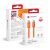 Cable USB C to USB C Forcell F-Energy QC4.0 PD 5A 100W Cafule Color 1,2 m ACYH23 orange
