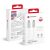 Cable USB C to USB C Forcell F-Energy QC4.0 PD 5A 240W Cafule Flat 1,2m CCFN23 white