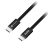   Cable USB C to USB C Forcell F-Energy QC4.0 PD 5A 240W Cafule Flat 1,2 m CCFN23 black