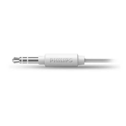 Wired headphones jack 3,5mm PHILIPS SHL5030WT white