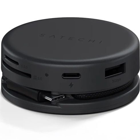 Adapter HUB 7in1 USB C Satechi Mutiport ST-POTG7C midnight black