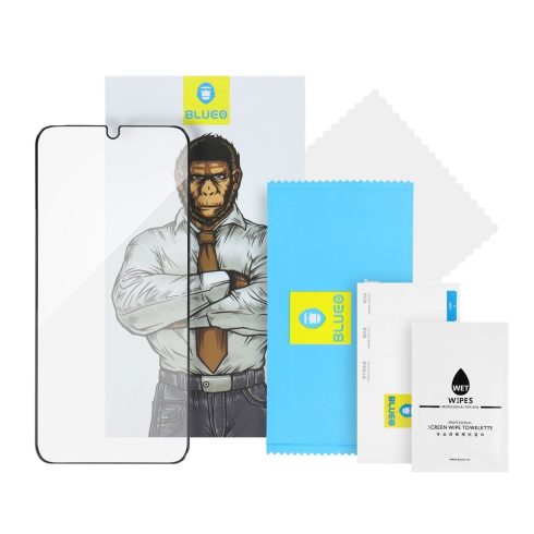 5D Mr. Monkey Glass – Samsung Galaxy S26 Ultra fekete (Strong Lite) készülékhez