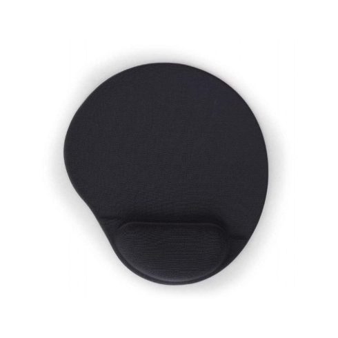Egérpad csuklótámasz MP-GEL-BLACK 260x220 fekete
