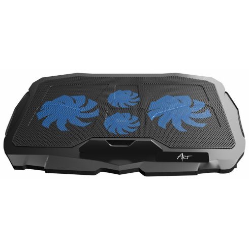 Hűtőállvány laptophoz ART P4 2 x USB A LED fekete